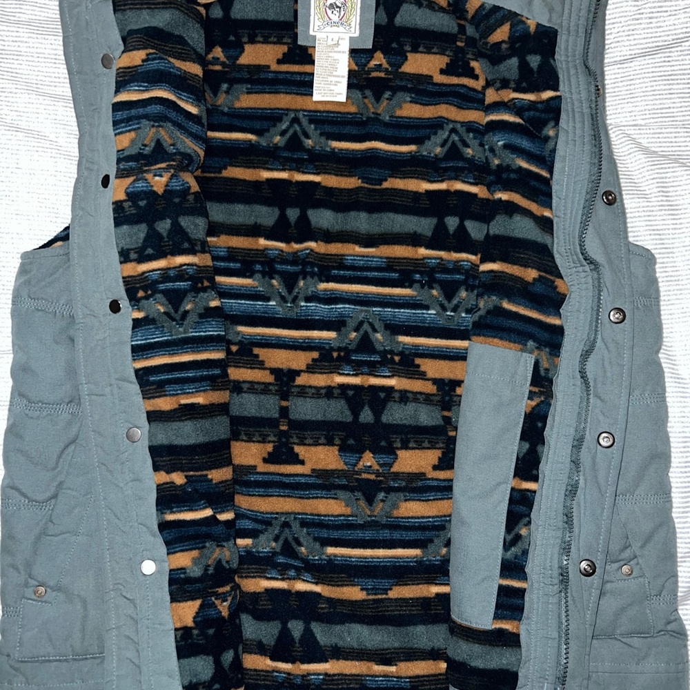 Cinch Green Men's Vest - Picture 2 of 3